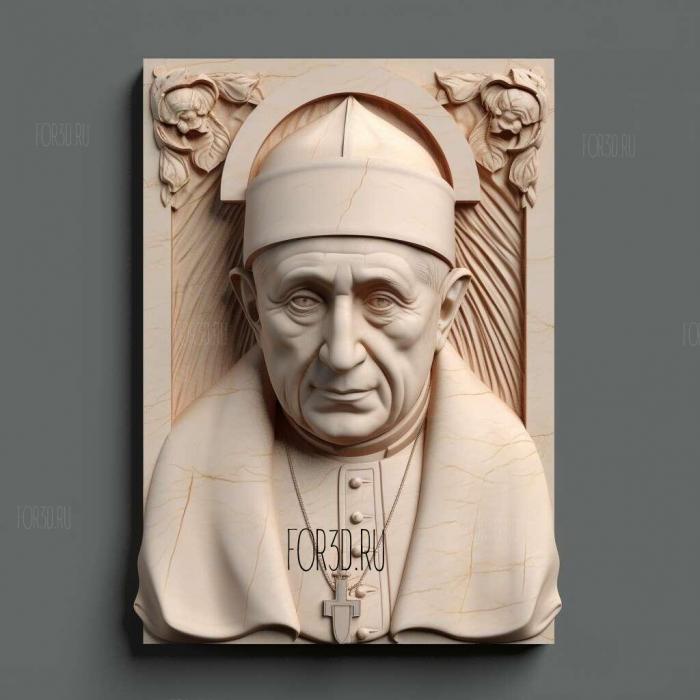 pope 2 stl model for CNC